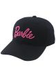 Image of B-Doll Black Cap With Pink Logo
