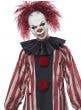 Men's Nightmare Horror Clown Halloween Fancy Dress Costume Close up Image