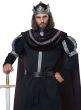 Men's Dark Monarch Evil King Costume Close Up Image