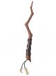 Wooden Look Brown Witch Costume Wand Main Image