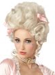French Queen Marie Antoinette Women's Curly Blonde Wig