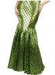 Women's Green Sexy Mermaid Fancy Dress Costume Close Skirt Image