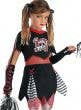 Gothic Undead Cheerleader Girls Halloween Dress Up Costume Close Image