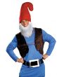 Men's Papa Smurf Dress Up Costume Close Up Image