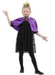 Image of Evil Queen Girls Cape and Crown Accessory Set - Alternate Image 2
