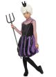 Image of Evil Sea Witch Ursula Girls Costume - Main Image