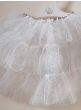 Image of Fairy Princess Girls Deluxe White Tutu with Glitter - Alternate Image 2