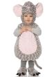 Image of Sweet Grey Mouse Infant and Toddler Belly Baby Costume
