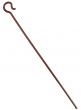 Brown Plastic Collapsible Shepherd Crook Costume Accessory 