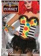 Women's Evil Clown halloween Corset Packaging Image