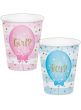 Image of Gender Reveal Boy or Girl 8 Pack Paper Cups