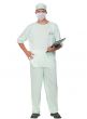 Green Surgical Scrubs Men's Doctor Uniform Costume