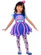 Girls Purple and Blue Octopus Fancy Dress Costume - Main Image