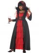 Red and Black Vampire Costume for Girls - Main Image