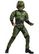 Muscle Chest Master Chief Infinte Boys Costume - Front Image