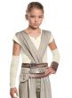 Star Wars Girl Rey Fancy Dress Costume Close Up Image 