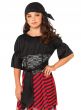 Classic Pirate Costume for Girls - Close Image