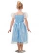 Cinderella Girls Glitter Costume - Back Image