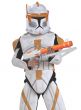 Boy's Commander Cody Star Wars Clone Trooper Costume Close Up