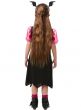 Girls Disney Junior Vampirina Hauntley Fancy Dress Costume Back Image