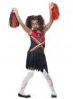 Cheerleader Girl's Zombie Costume Alternative View