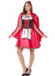 Women's Red Riding Hood Fairytale Costume Alternate Front Image