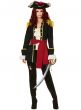 Women's Deluxe Pirate Captain Costume Jacket - View 1