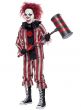 Boys Nightmare Clown Pennywise Inspired Halloween Fancy Dress Costume Main Image