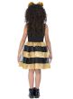 Image of LOL Doll Queen Bee Girls Licensed Costume - Back Image