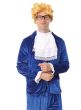 Image of Man of Mystery Men's Blue Austin Powers Costume - Close Image