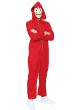 Adult's Red Money Heist Inspired Costume Jumpsuit with Dali Mask - Alternate Image