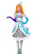 Miss Mad Hatter Women's Fairytale Fancy Dress Costume Front Image