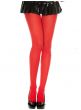 Red Full Length Women's Costume Leggings