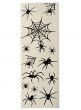 Black Spiders and Spiderwebs Temporary Body Tattoos