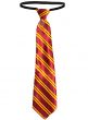 Red and Gold Striped Gryffindor Style Costume Tie