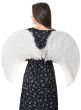 Deluxe Large White Feather Angel Costume Wings - Main Image