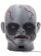 Doll Head Halloween Decoration with Laugh and Light Up Eyes