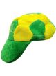 Image of Australian Green and Gold Plush Soccer Ball Cap