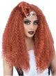 Image of Rocky Horror Magenta Womens Long Curly Auburn Costume Wig