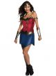 Rubie's Sexy Women's Red And Blue Justice League Wonder Woman Superhero Fancy Dress Costume Main Image