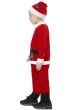 Image of Santa Cutie Toddler Boys Christmas Costume - Side View