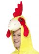 Adults Yellow Chicken Onesie Costume Close Up Image 