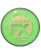 Lime Green Cake Makeup Water Based Special Effects Compact Face Paint - Main Image