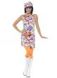 Groovy Chick Womens 60s Hippie Costume - Alternate Front Image