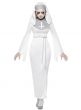Women's Haunted Asylum Nun Halloween Fancy Dress Costume Front Image