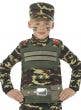 Boy's Military Camouflage Army Fancy Dress Costume Zoom Image