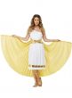 Grecian Pleated Gold Cape - Front Image