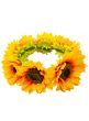 Image of Oversized Yellow Sunflowers Costume Headband - Main Image