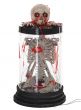 Light Up Bleeding Skeleton Lantern Halloween Prop Main Image