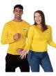 Image of Licensed The Wiggles Women's Yellow Shirt Costume - Couples ain Image